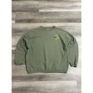 Vintage 90s Gear For Sports Rollerblade Pro Staff Green Crewneck Sweater Mens XL